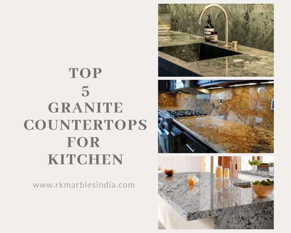 Top 5 Granite Kitchen Countertops For, Black Leather Look Laminate Countertops In India