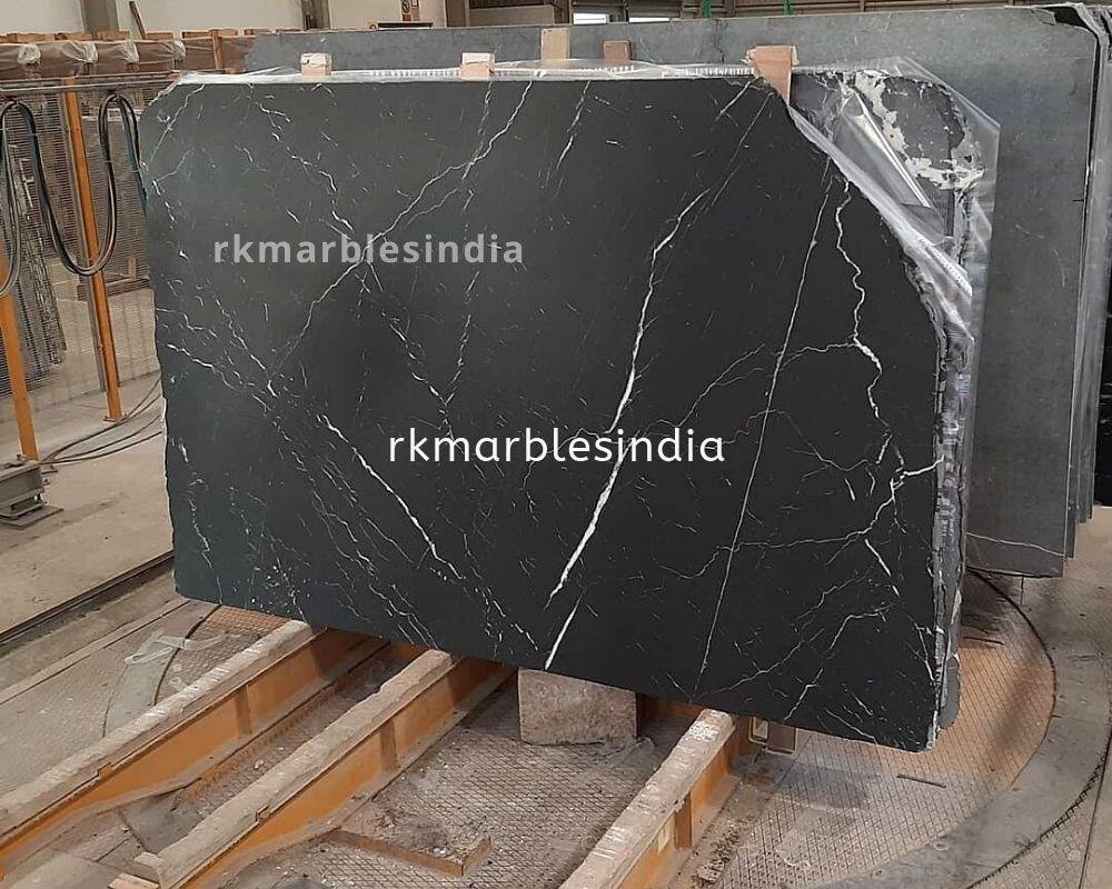 Imported Black Marquina R K Marbles Top quality stone