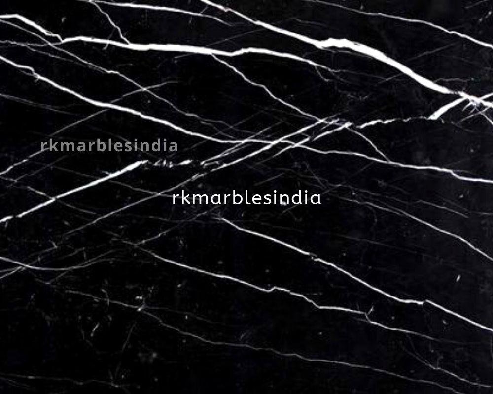 Imported Black Marquina R K Marbles Top quality stone