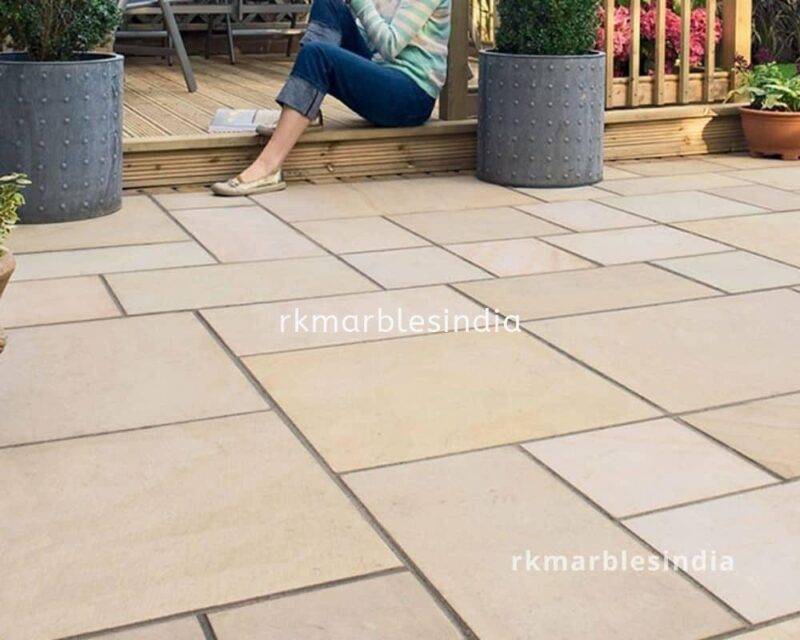 Mint yellow sandstone