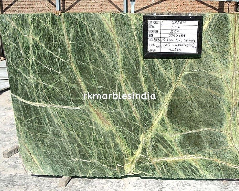 Rainforest Green Marble 1 - Project Stone