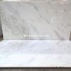 Pista white marble slabs
