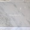 Pista white marble slabs