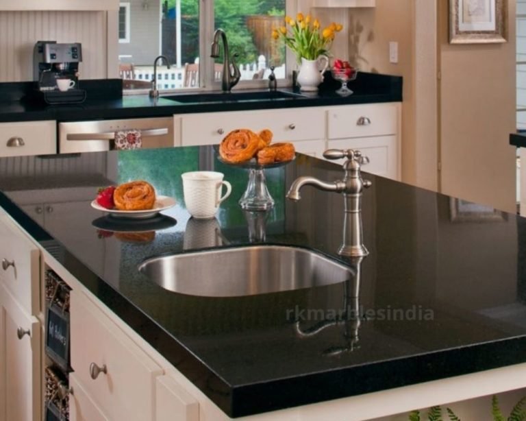 Top Black Granite Slabs, countertops & Tiles for home 2024
