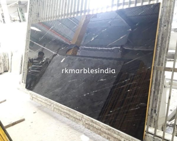 Indian Black marquino marble