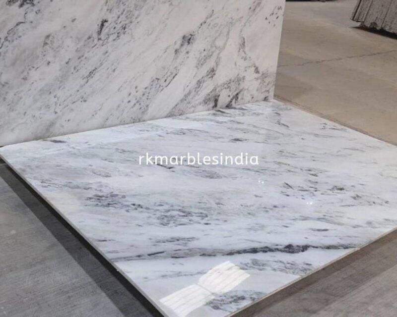 Splash white marble