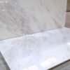 Pista white marble slabs