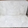 almond white marble slabs