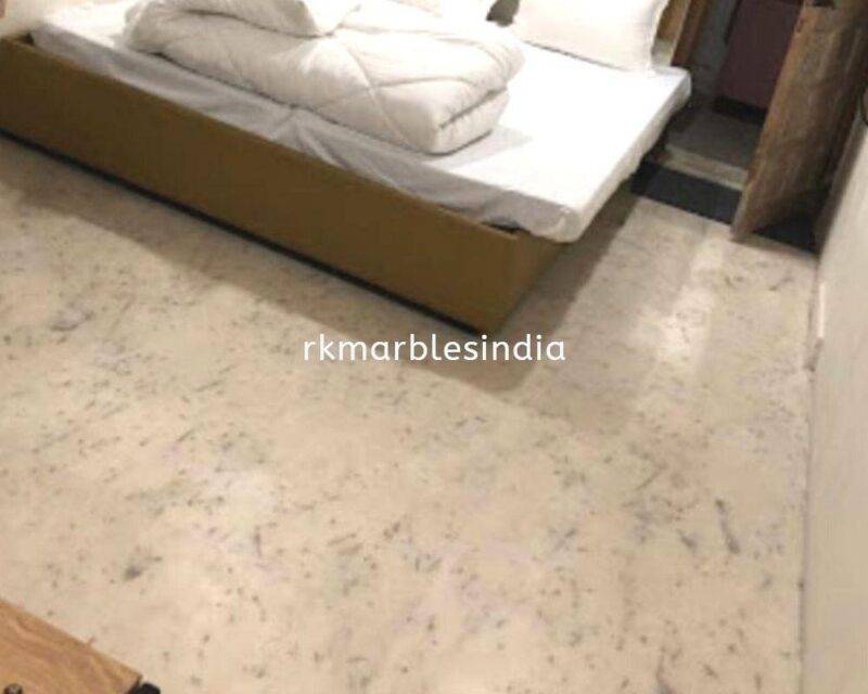 Pista white marble slabs