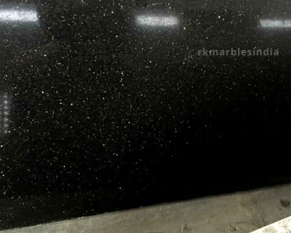 Black Galaxy White Star Granite