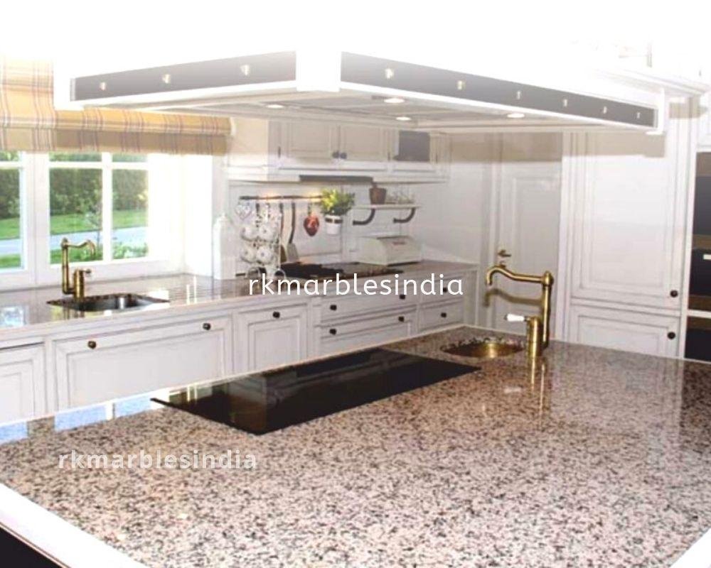 Corona pink Granite Slab and Tiles at lowest price at RK Marbles India