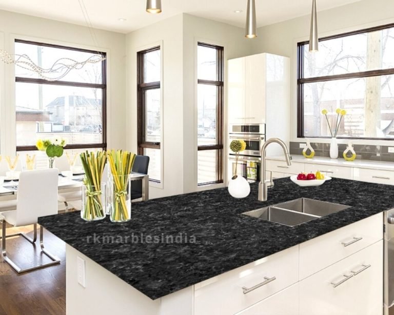 Majestic black granite slab and Tiles at lowest price