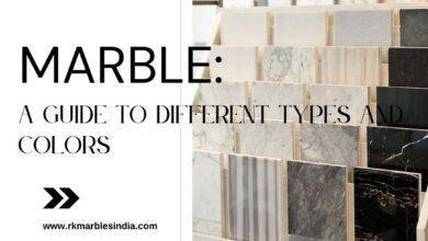 Types of marble | Classification by color and type