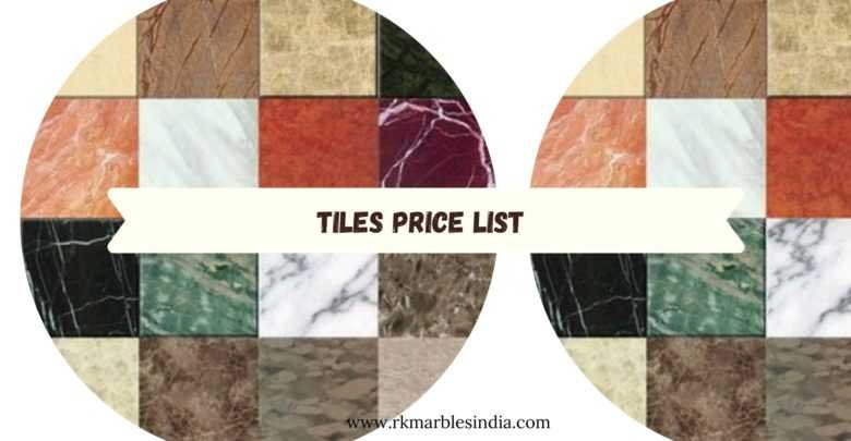 tiles price list