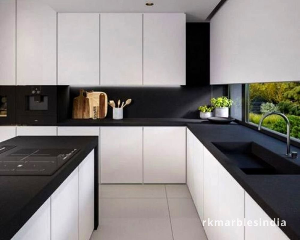 Black Granite Stone For Kitchen Countertops