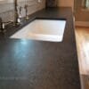 Black Granite Leather Finish