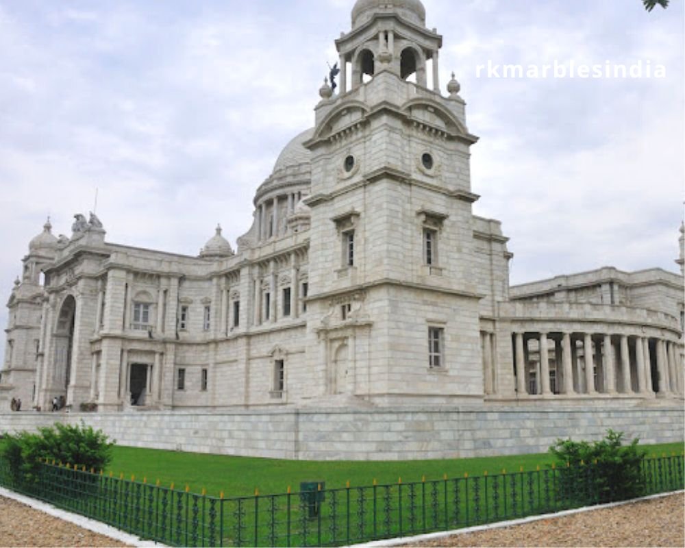 Unveiling Kolkata's Architectural Gem Made from Makrana Marble India